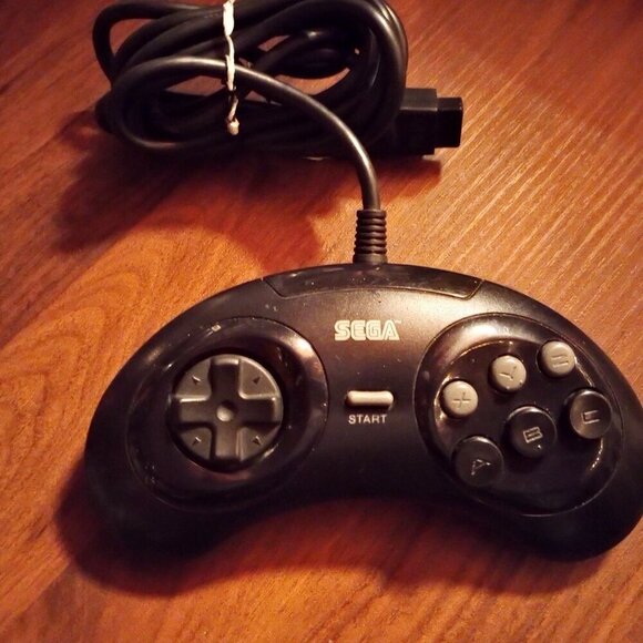 Sega Genesis OEM Controller {Cleaned and Working} (Used) - Picture 2 of 10